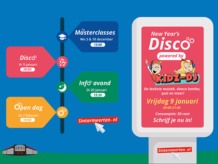 Meld je aan voor de spectaculaire Nieuwjaarsdisco   